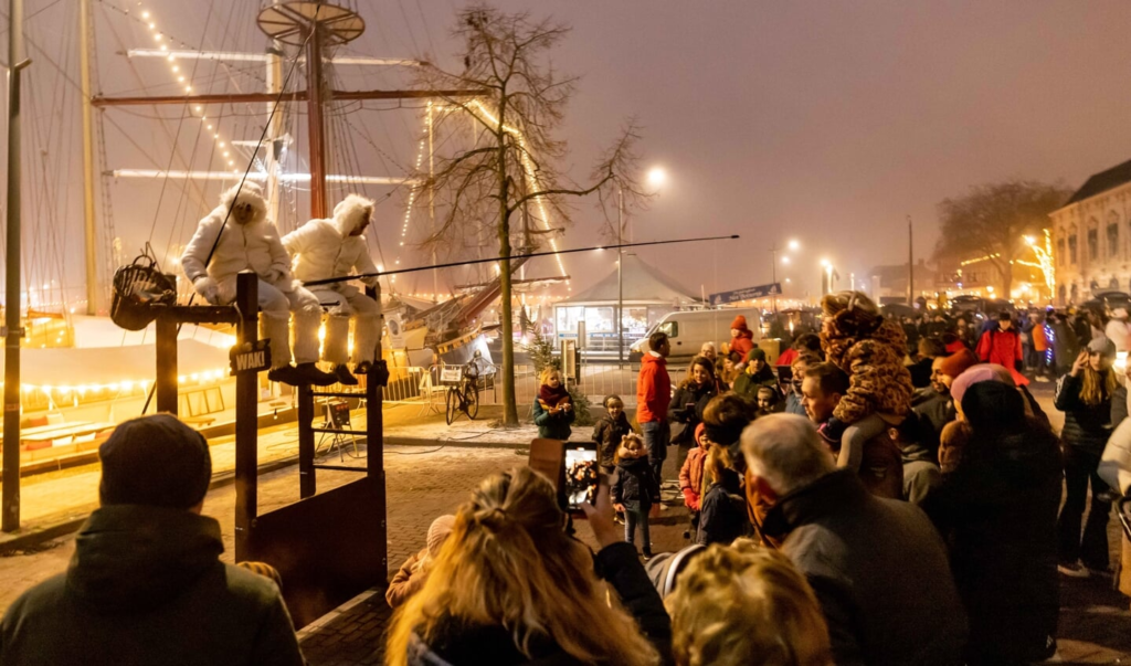 weerbewaking kerst in oud kampen